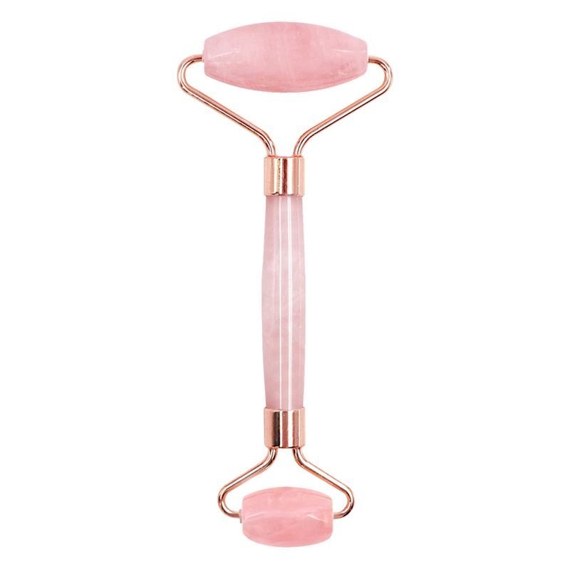 UNIQ Jade roller - Face rollers for beautiful skin - Rose - Dermaroller