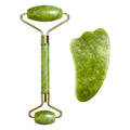 UNIQ Jade Roller Facial Roller Green Quartz med Guasha Stone - | Fashiongirl