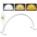 UNIQ LED-bordslampa Half Moon Arch för manikyr/ögonfransförlängningar – Vit – | Fashiongirl