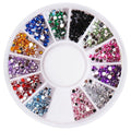 UNIQ Nail Art Gemstone Wheel – Färgglada strassstenar – | Fashiongirl