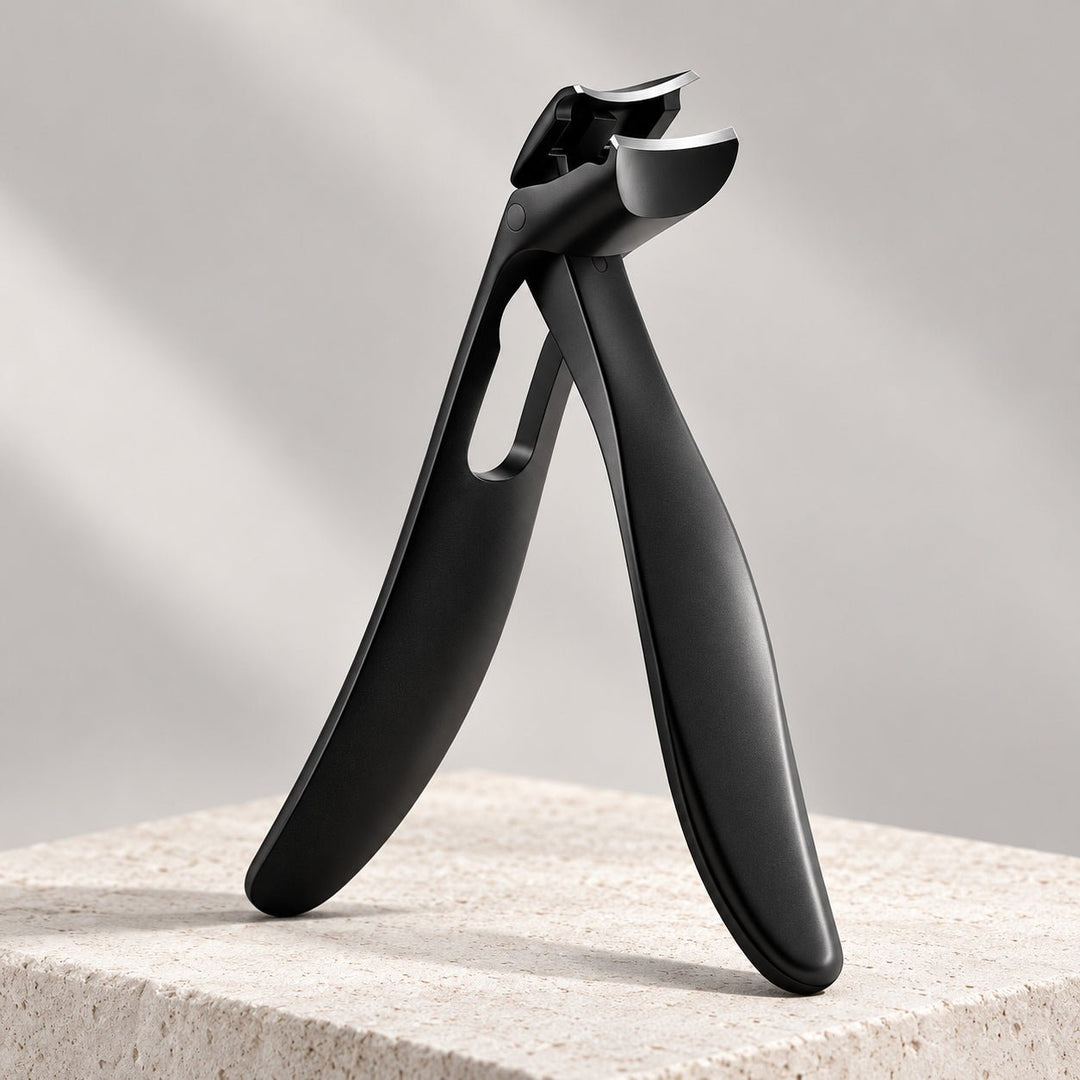 UNIQ Nail Clipper with Slanted Head and Long Handle - Black – image 9