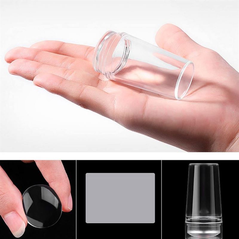 UNIQ Nail Stamp - Nail Stamp - Nail Art Stamper Transparent - | Fashiongirl