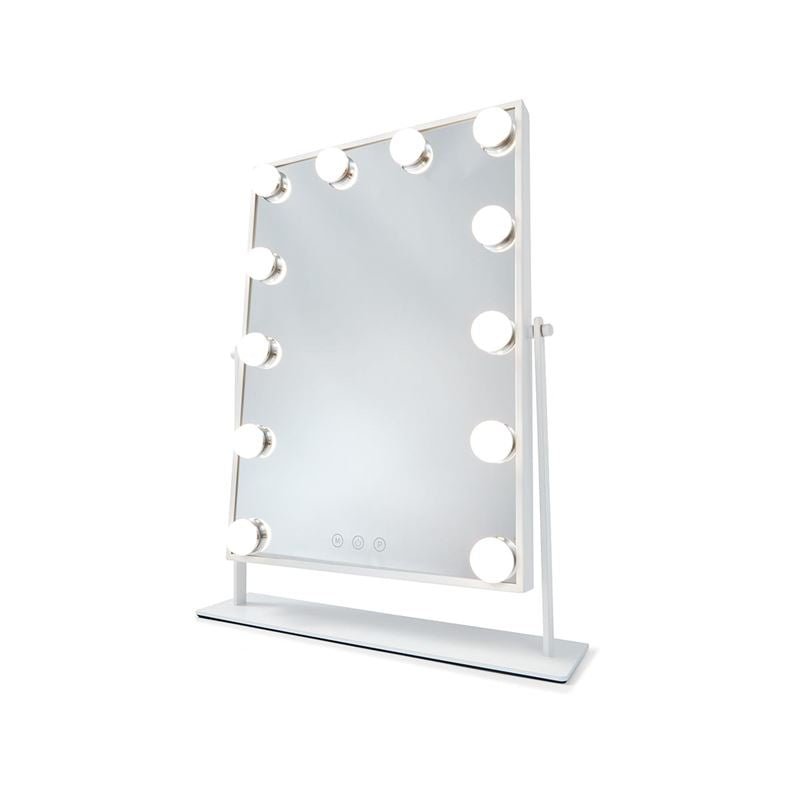 UNIQ New York Mega - Makeup mirror 12 bulbs - White - | Fashiongirl