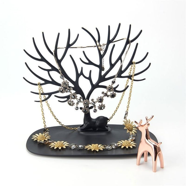 UNIQ Oh my Deer smyckesträd – svart – | Fashiongirl