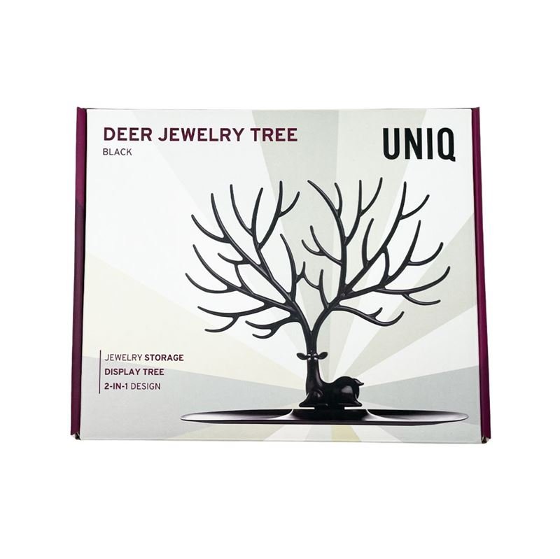 UNIQ Oh my Deer smyckesträd – svart – | Fashiongirl