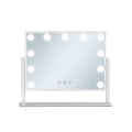 UNIQ Paris Sminkspegel med 11 LED-lampor – Vit – | Fashiongirl