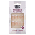 UNIQ Press On Nails med lim – Classic French – | Fashiongirl