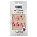 UNIQ Press On Nails med lim – Valentine – | Fashiongirl