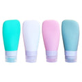 UNIQ återanvändbara silikonflaskor för resor – 4 tuber (60 ml) – | Fashiongirl