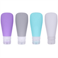 UNIQ återanvändbara silikonflaskor för resor – 4 tuber (90 ml) – | Fashiongirl