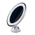 UNIQ rund spegel med LED-belysning och sugkopp x10 förstoringsspegel – vit – | Fashiongirl