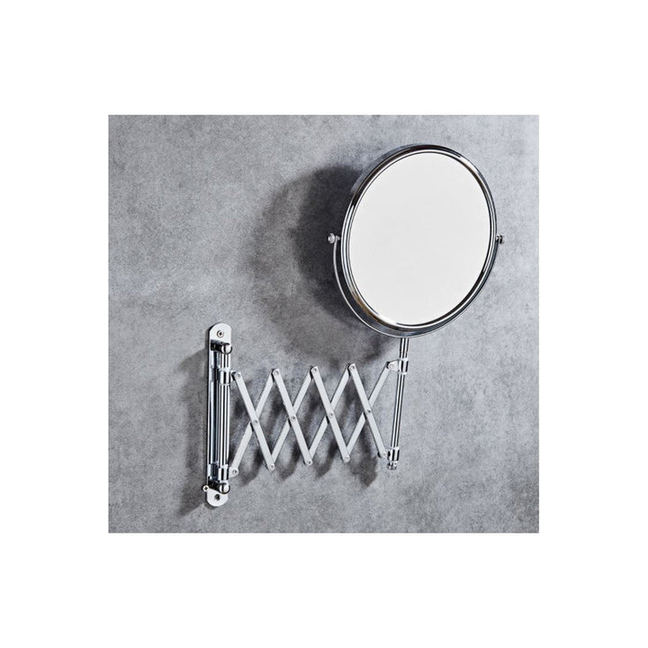 UNIQ Scissor Arm Mirror w/ 5x magnification - | Fashiongirl