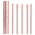 UNIQ Technique PRO Rose Lens Eyeshadow Brush Set with Storage Box (5 Pcs) - Brush sets - UNIQ