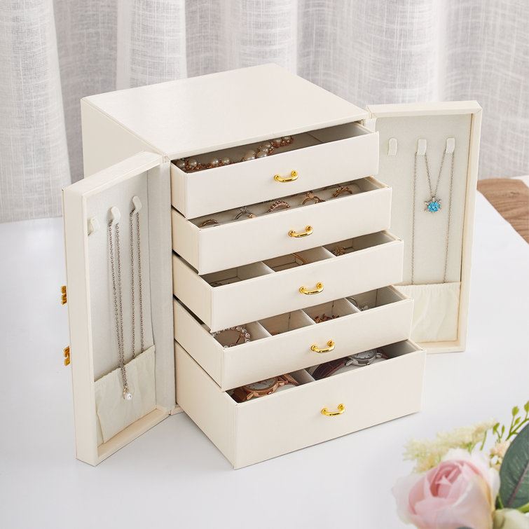 UNIQ XL Jewellery Box / Jewellery Box - White - Jewelry Box
