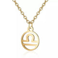 Zodiac-halsband: Libra – Zodiac, guld – | Fashiongirl
