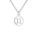 Stjärnteckenshalsband: Tvillingarna – Stjärntecken, Silver – | Fashiongirl